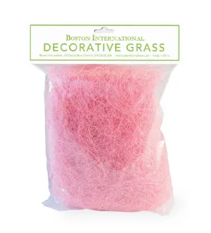 Decorative Pink Easter Grass