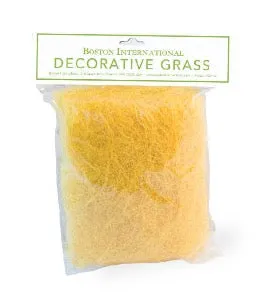 Decorative Yellow Easter Grass