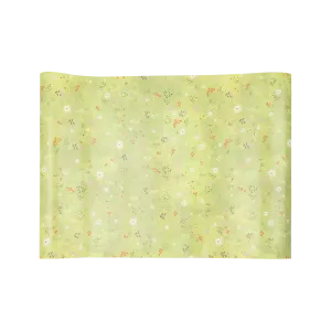 Easter Bunny Cottage Paper Table Runner