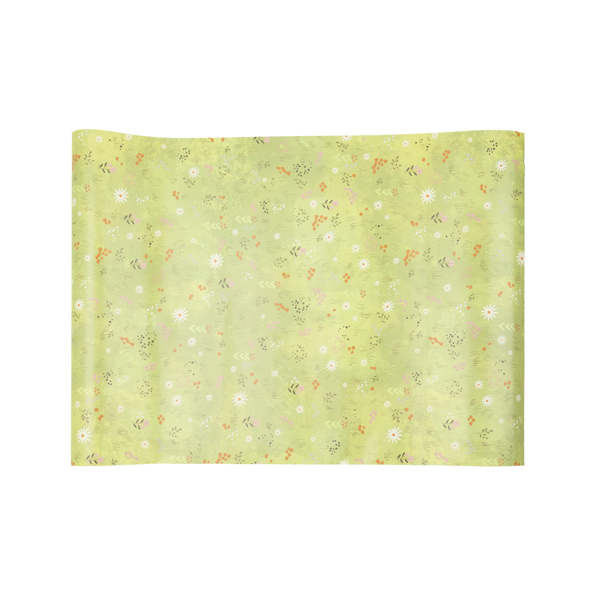 Easter Bunny Cottage Paper Table Runner