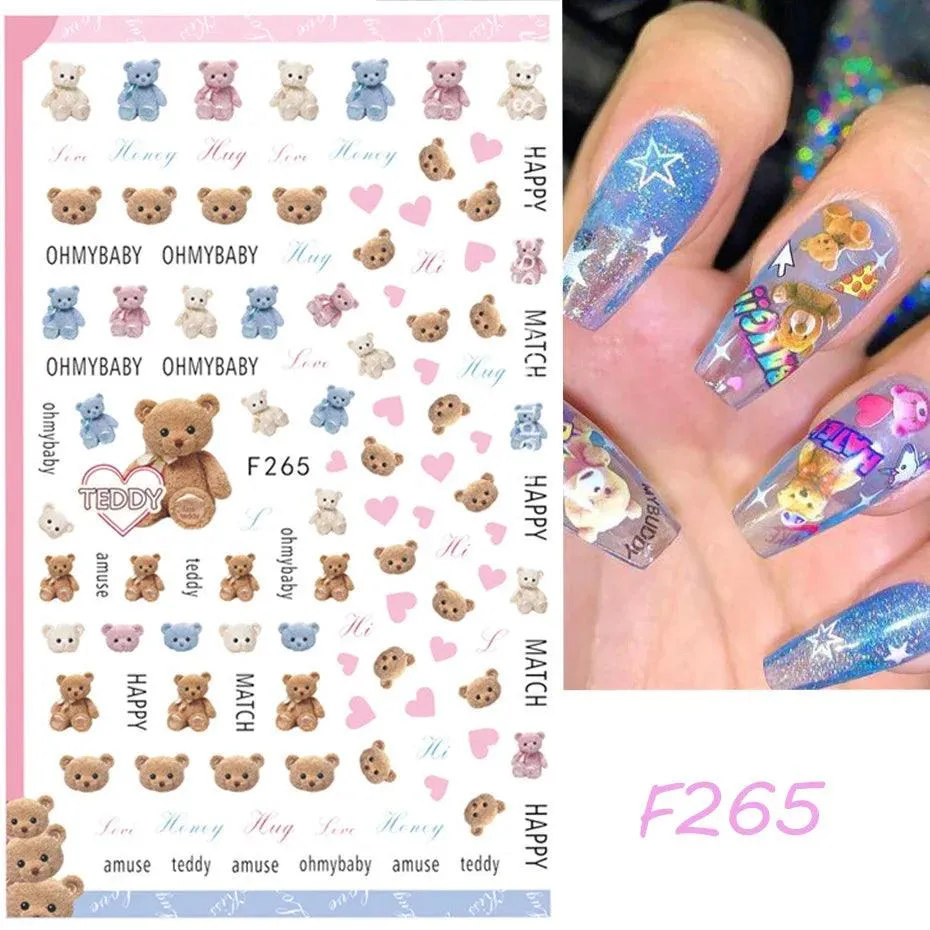 Easter Bunny Nail Stickers: Playful Design for Festive Manicures!