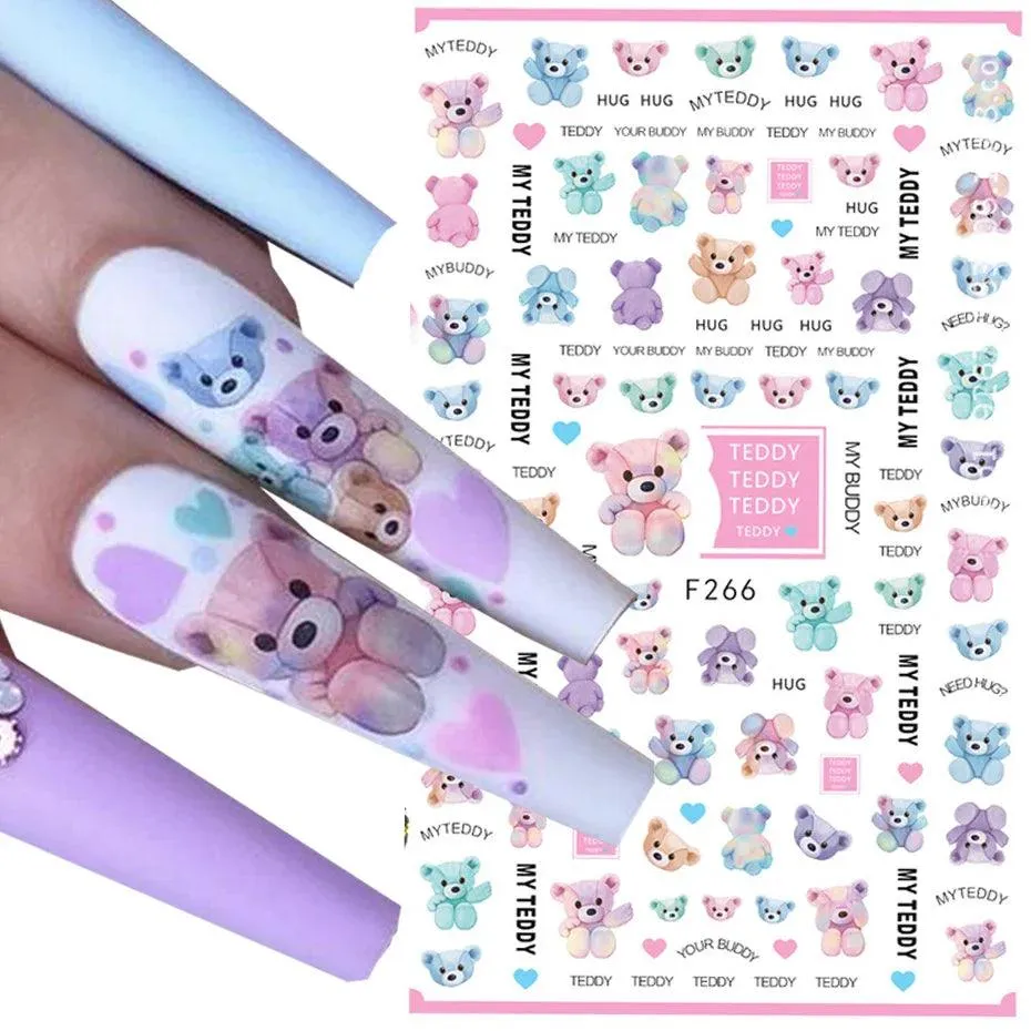 Easter Bunny Nail Stickers: Playful Design for Festive Manicures!