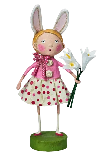 Easter Lily Figurine by Lori Mitchell