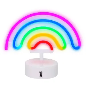 Flea Market Desktop Neon Light (Rainbow)