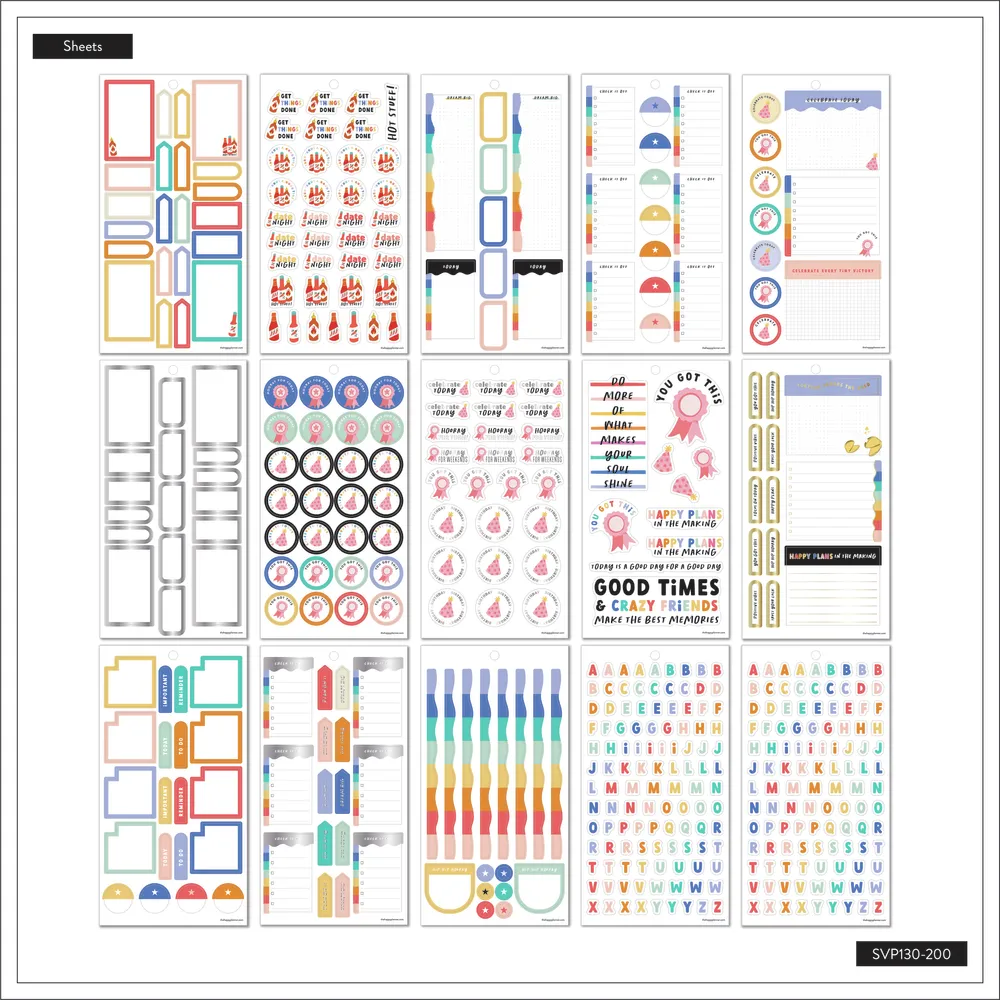 Fun Illustrations - Value Pack Stickers