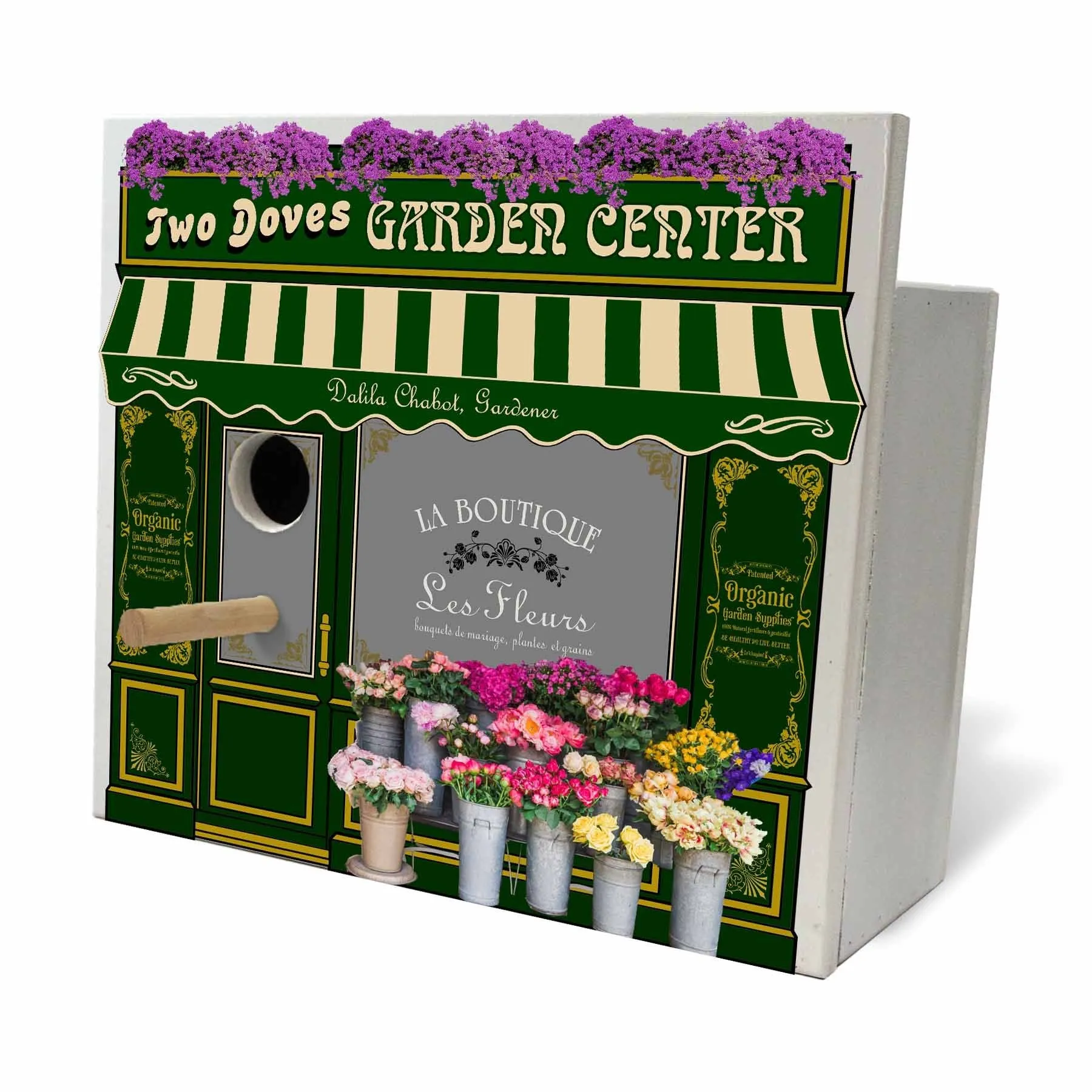 Garden Birdhouse - Personalized
