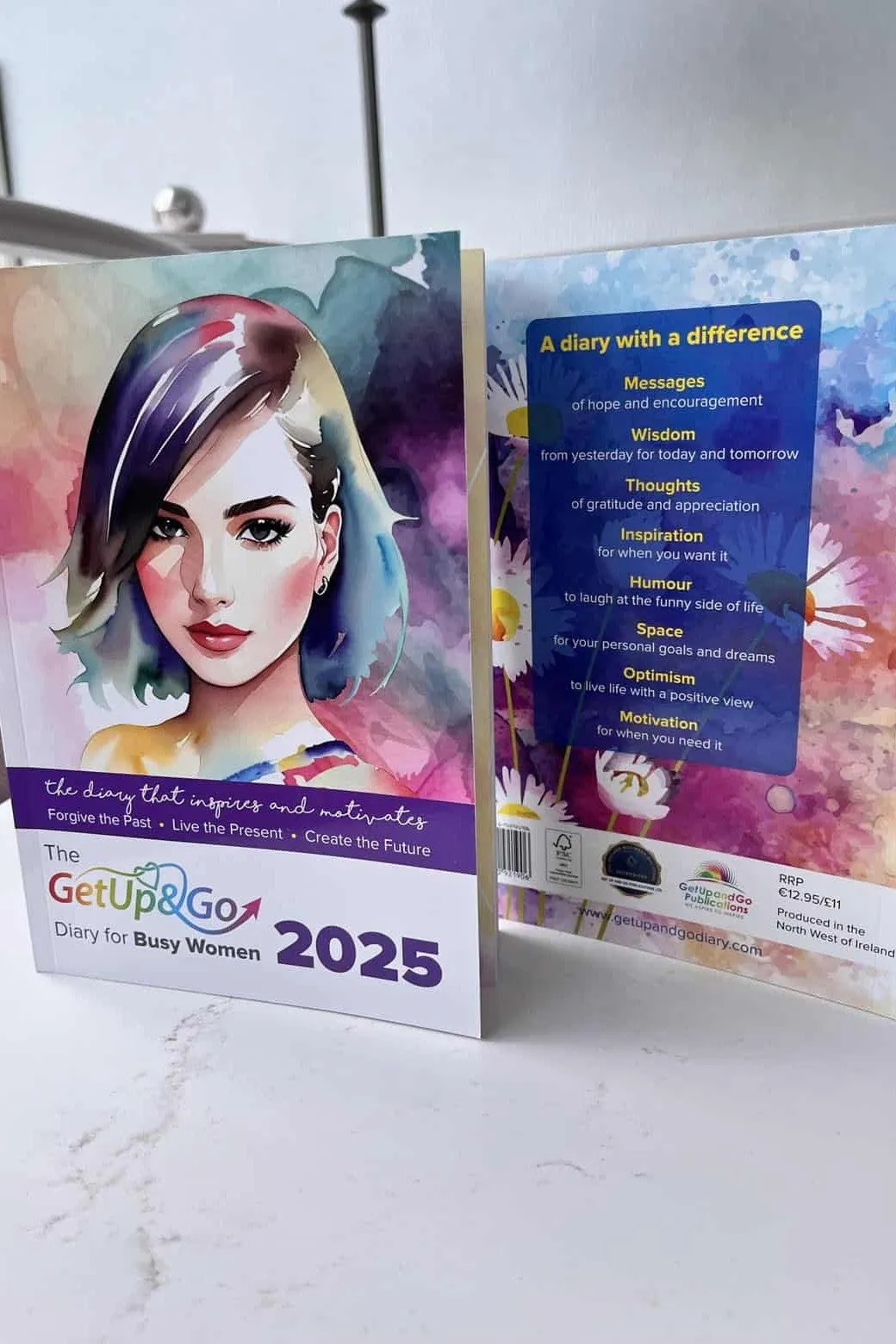 Get Up & Go Diary For Busy Women 2025