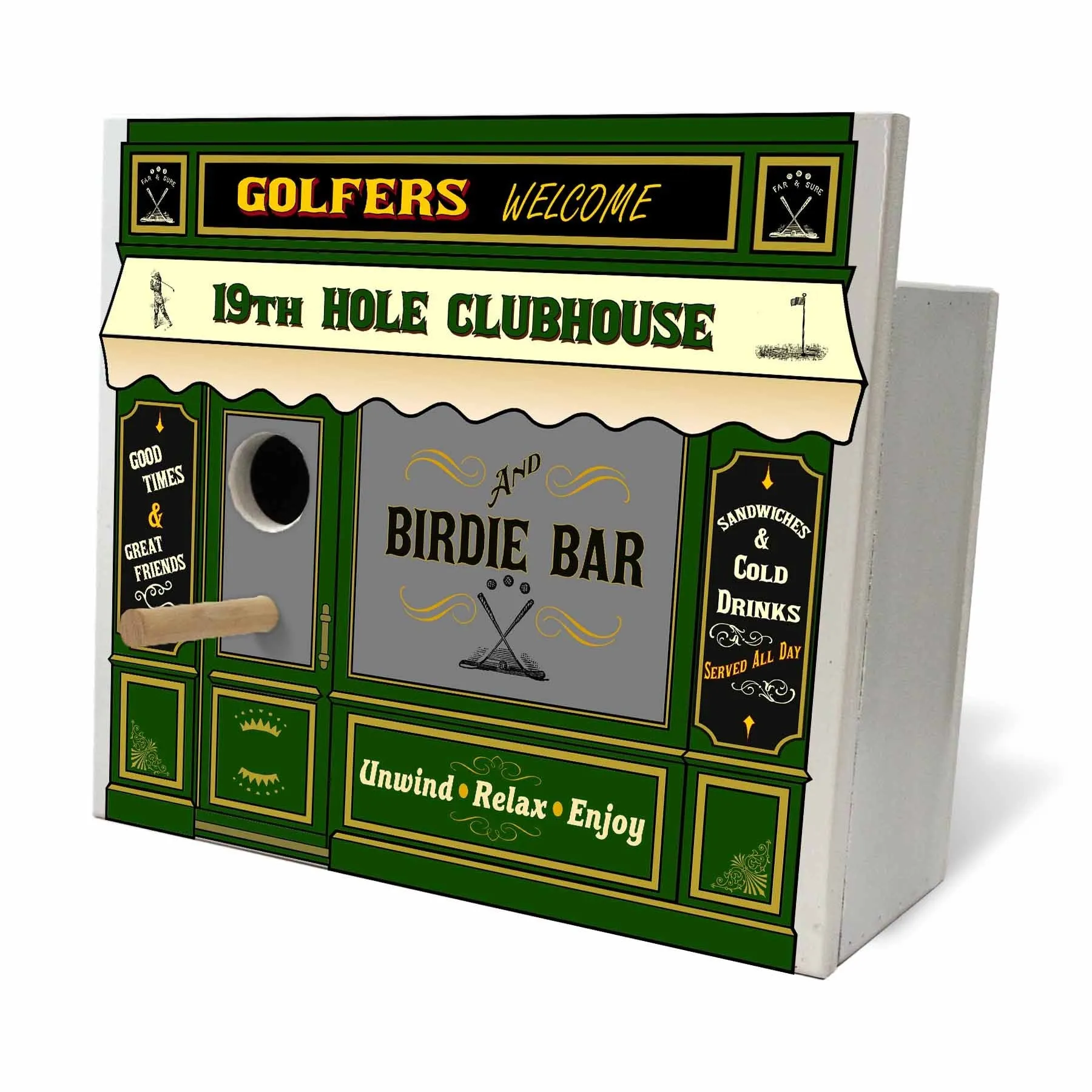 Golf Birdhouse - Personalized