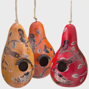 Gourd Birdhouses - Birds of North America