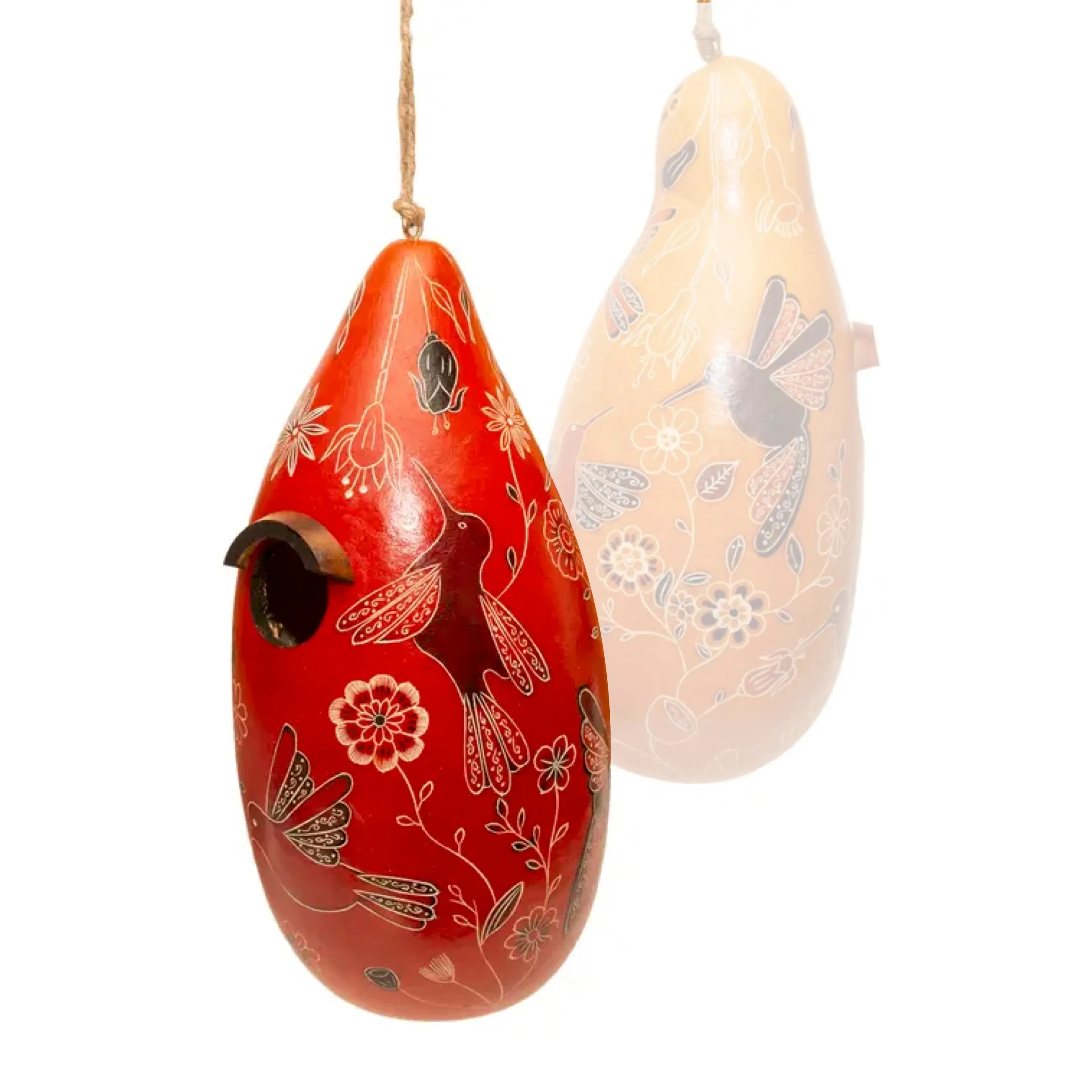 Gourd Birdhouses - Hummingbirds