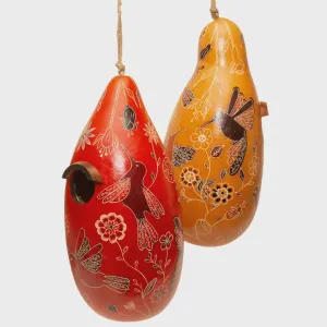 Gourd Birdhouses - Hummingbirds