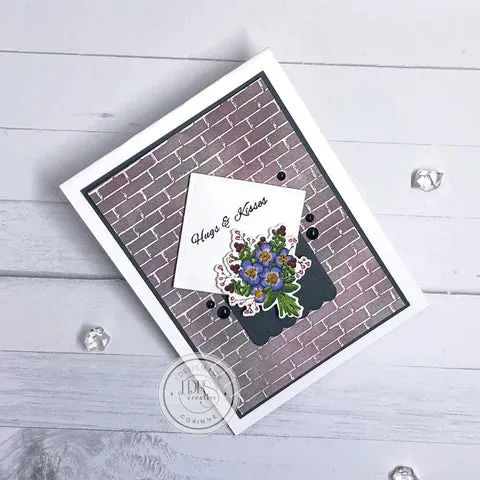 Hand-Tied Bouquet 4x6 Stamps