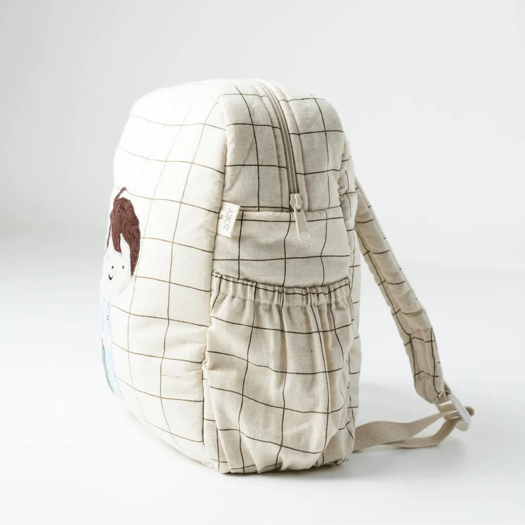 Handcrafted Skater Boy School Bag (Personalise)