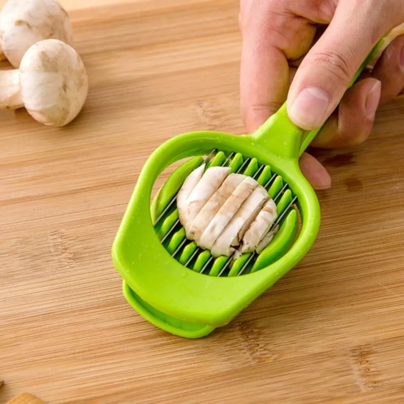 Handy Manual Eco-Friendly Stainless Steel Fruit & Vegetable Slicer