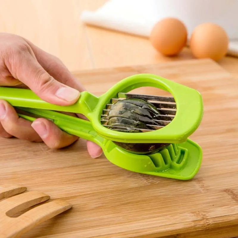 Handy Manual Eco-Friendly Stainless Steel Fruit & Vegetable Slicer