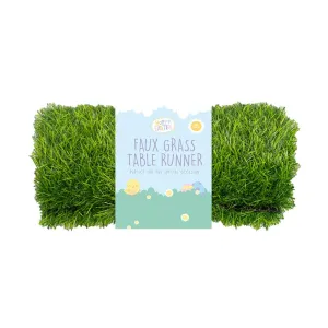Hoppy Easter Faux Grass Table Runner | 90 x 30cm