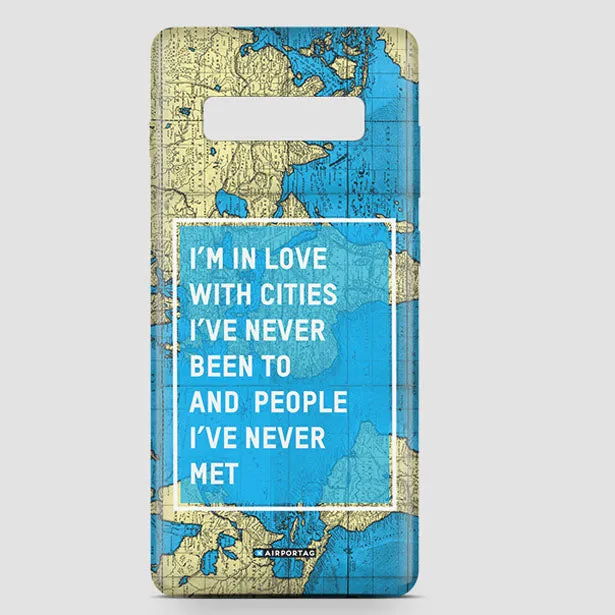 I'm in love with cities - Phone Case