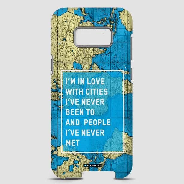 I'm in love with cities - Phone Case