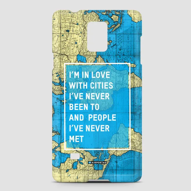 I'm in love with cities - Phone Case