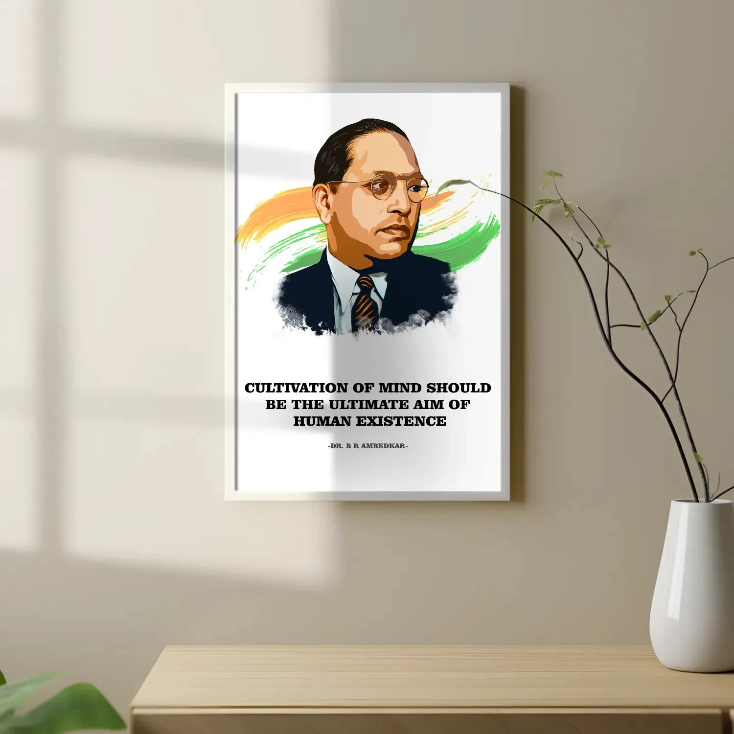 Inspiring Ambedkar Wall Art