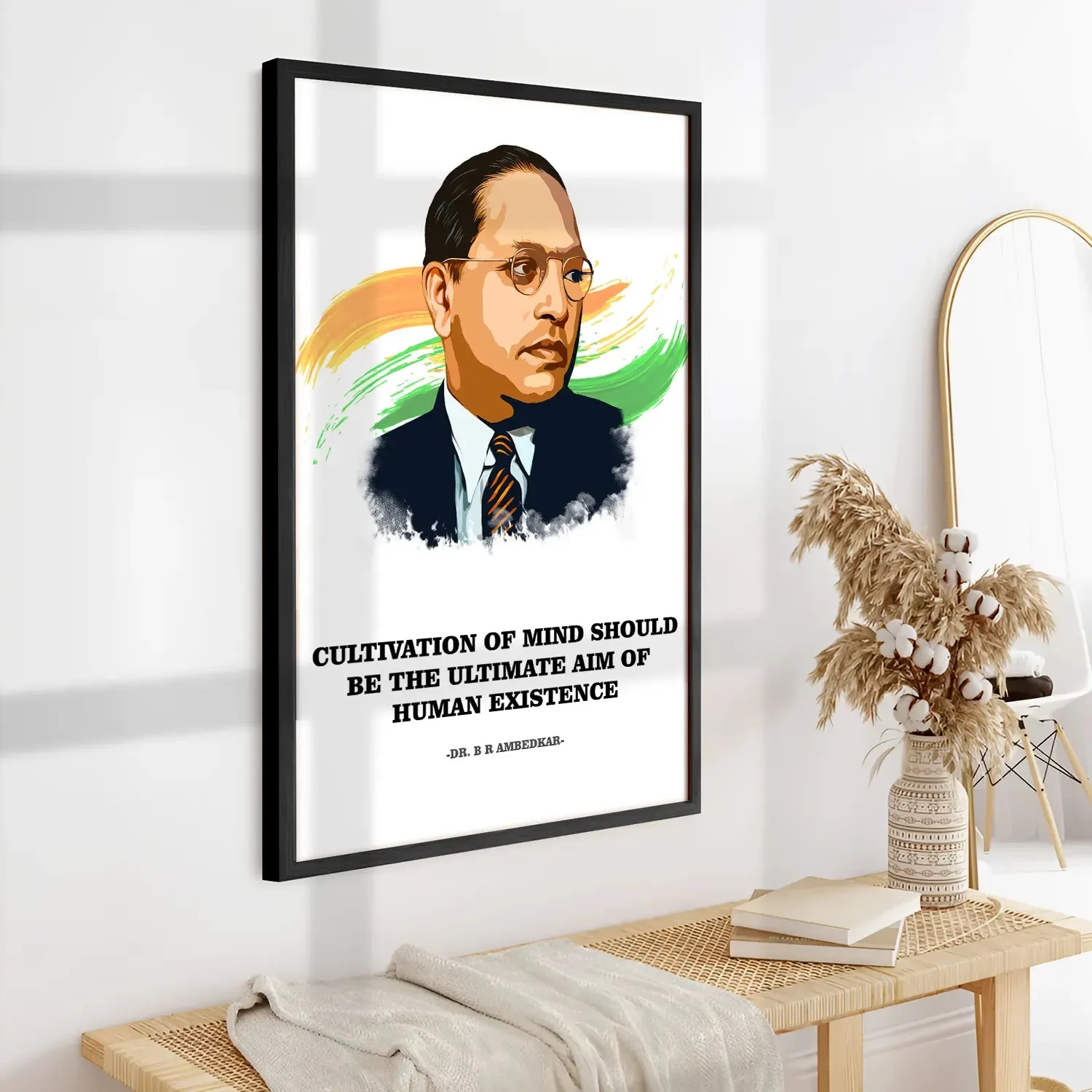 Inspiring Ambedkar Wall Art