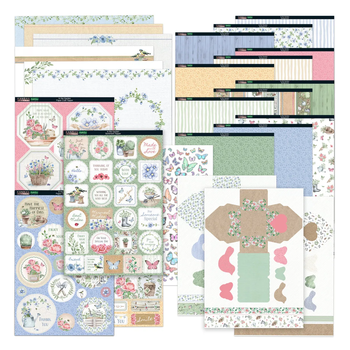 Kanban Crafts Birdhouse Garden Collection