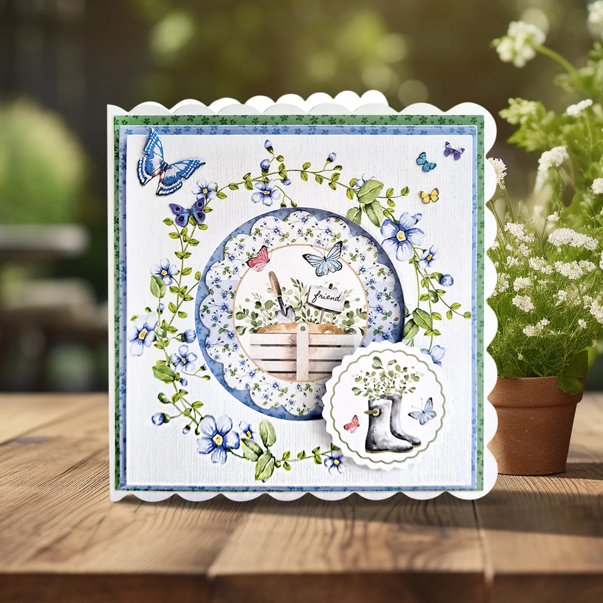 Kanban Crafts Birdhouse Garden Collection