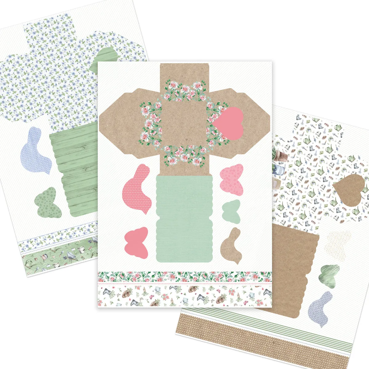 Kanban Crafts Birdhouse Garden Collection