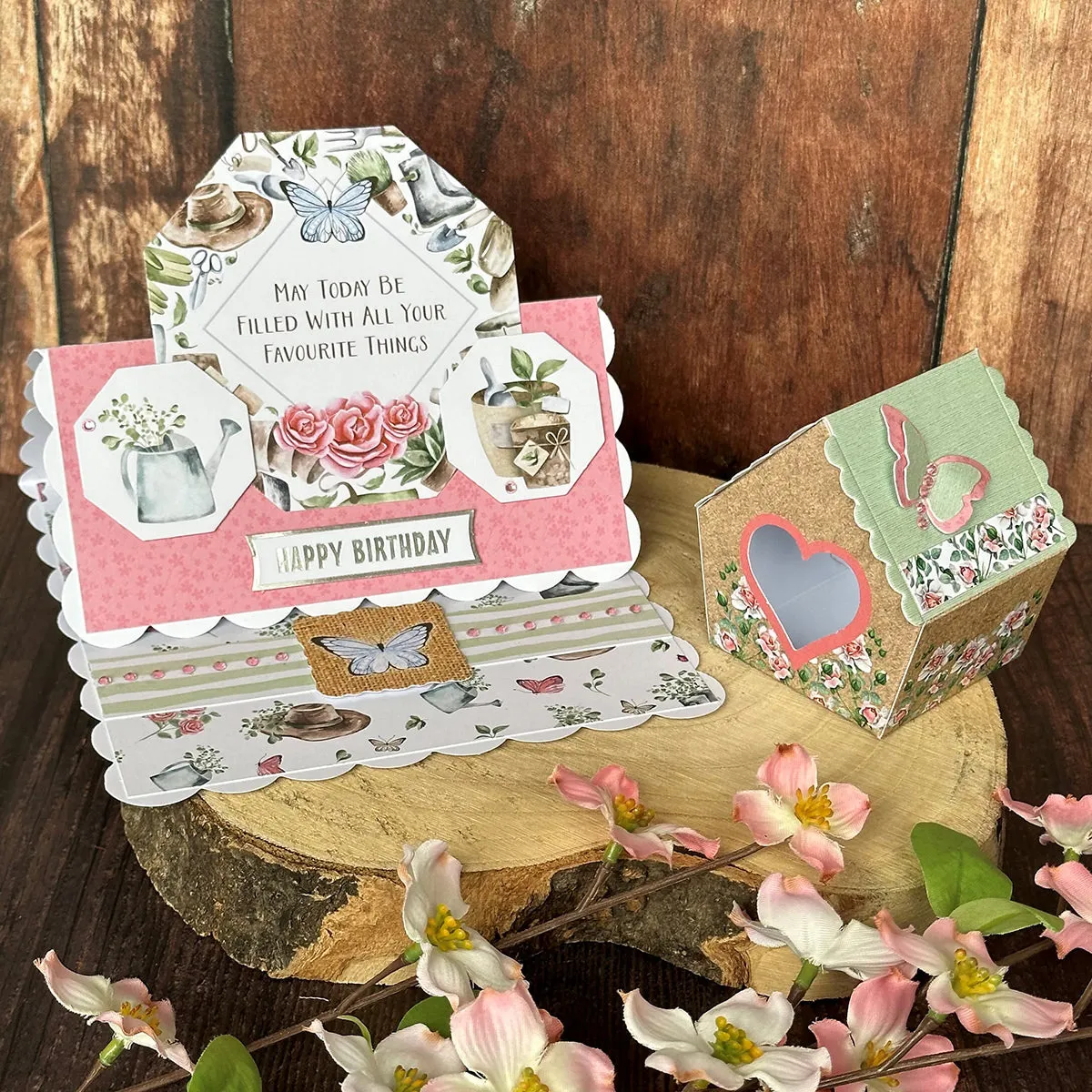 Kanban Crafts Birdhouse Garden Collection
