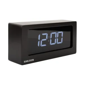 Large Boxed LED Table / Alarm Clock - Black