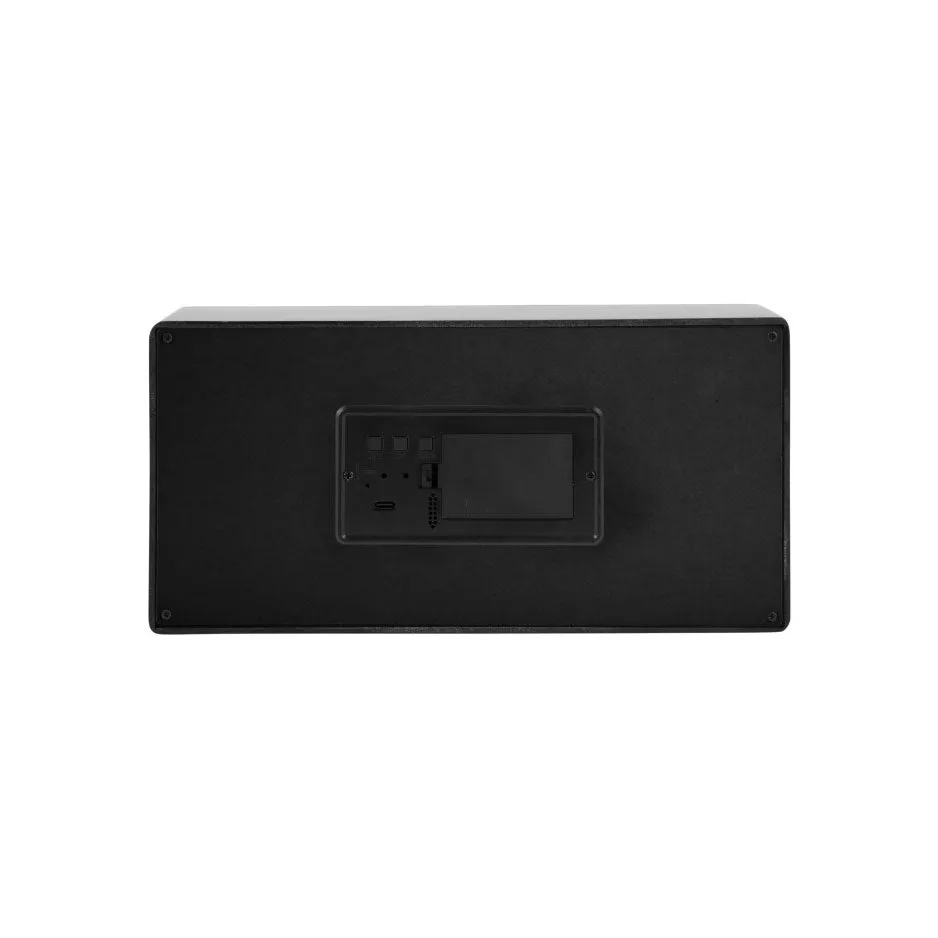 Large Boxed LED Table / Alarm Clock - Black