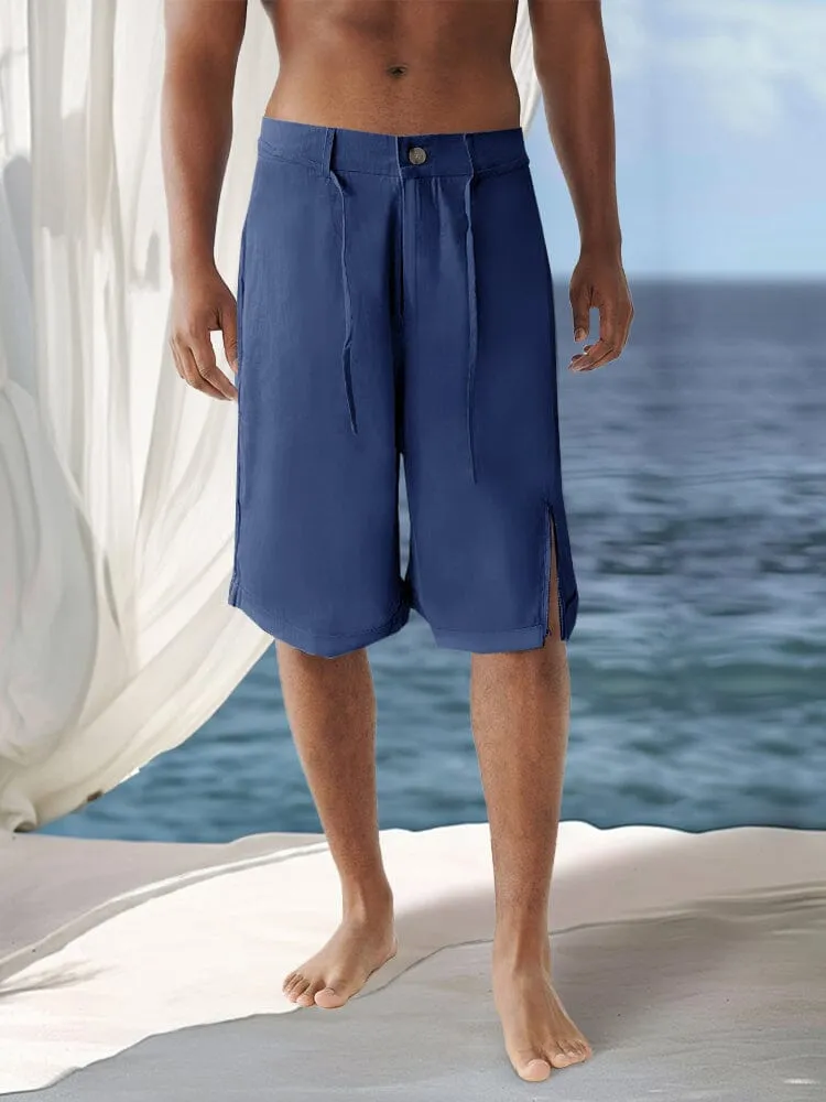 Leisure Serene Cotton Linen Shorts