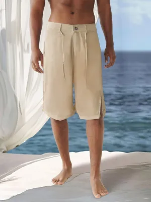 Leisure Serene Cotton Linen Shorts