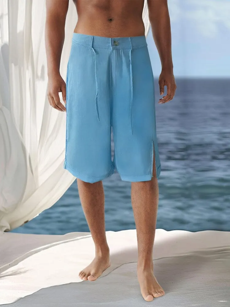 Leisure Serene Cotton Linen Shorts
