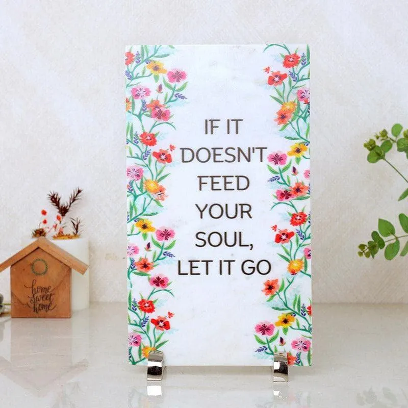 Let It Go Table Accent