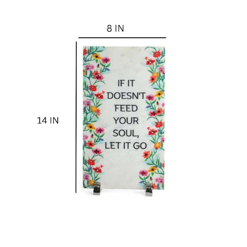 Let It Go Table Accent
