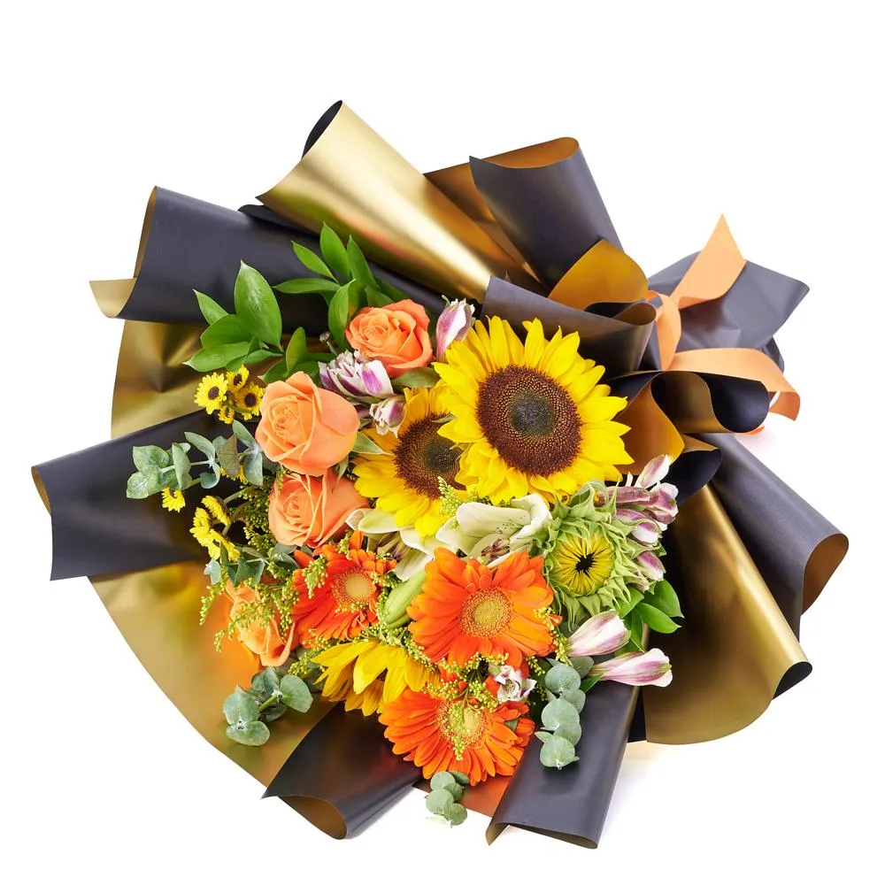 Let Your Light Shine Sunflower Bouquet