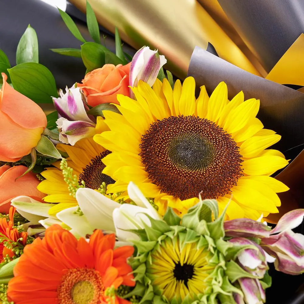 Let Your Light Shine Sunflower Bouquet