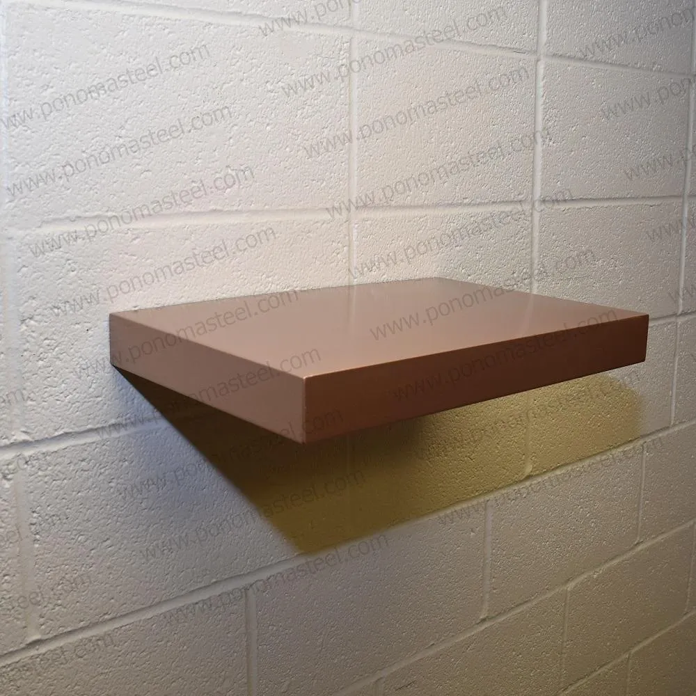 Metal shelves 37"- 42" (cm. 94-107) made-to-order Ponoma®