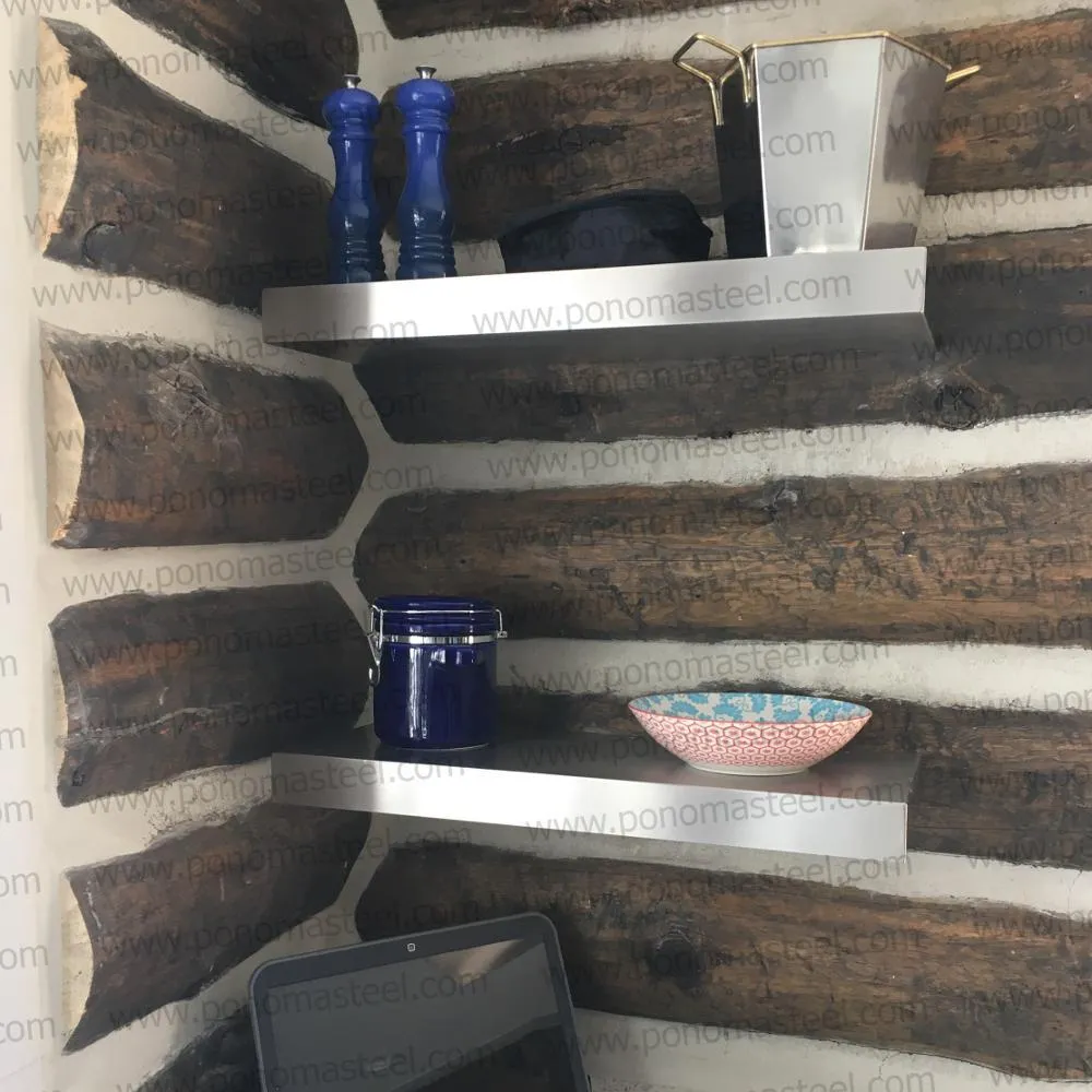 Metal shelves 37"- 42" (cm. 94-107) made-to-order Ponoma®