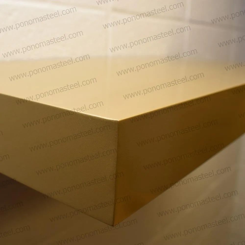 Metal shelves 48"- 52" (cm. 122 - 132) made-to-order Ponoma®