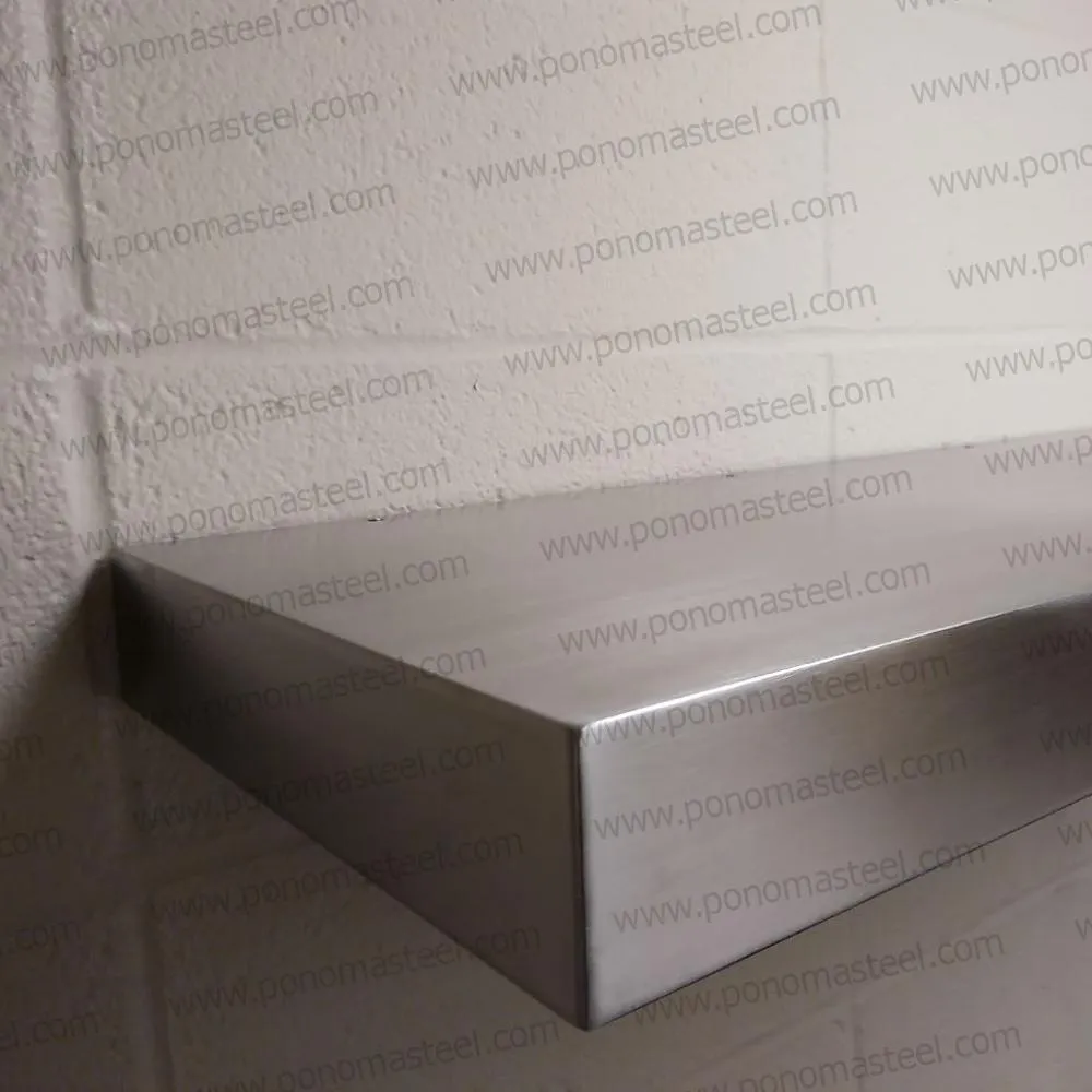 Metal shelves 48"- 52" (cm. 122 - 132) made-to-order Ponoma®