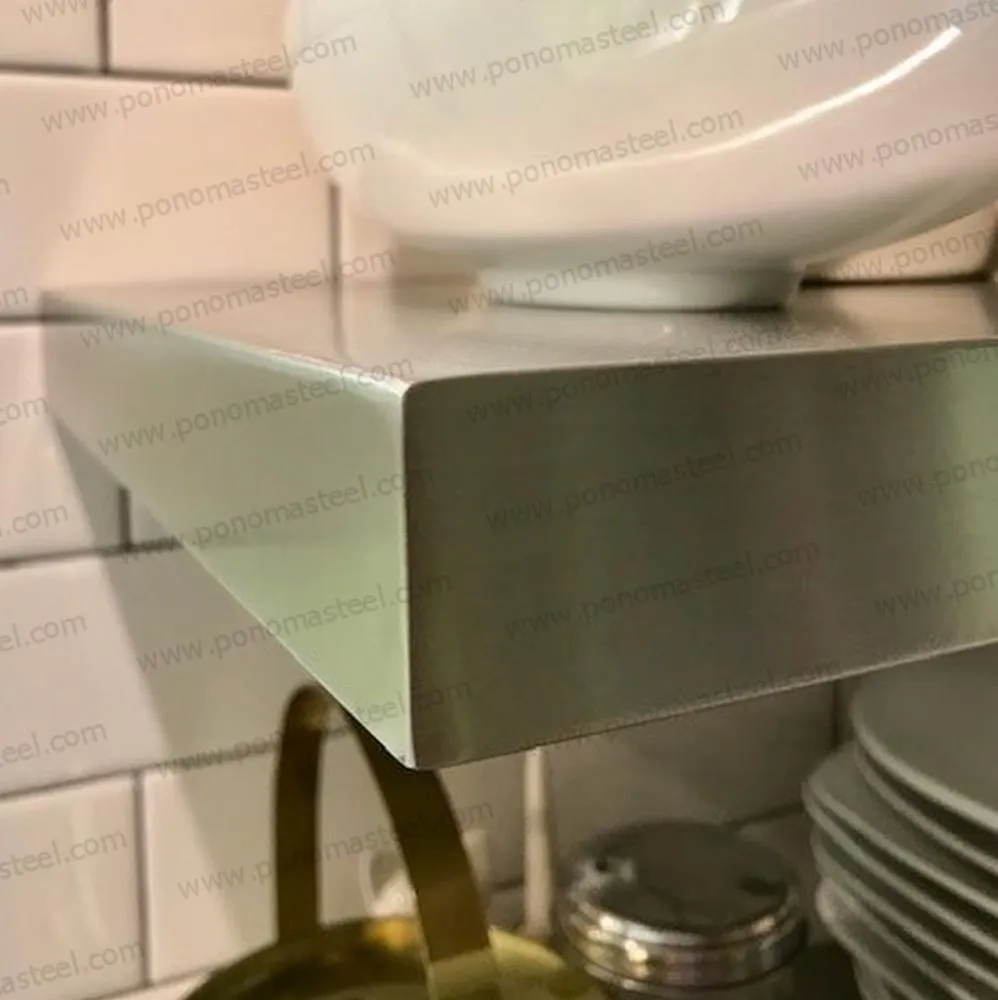 Metal shelves 48"- 52" (cm. 122 - 132) made-to-order Ponoma®