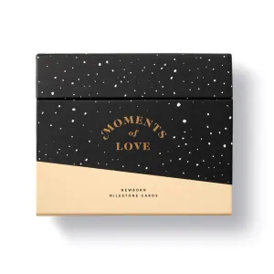 Moments of Love: Newborn Milestone Cards