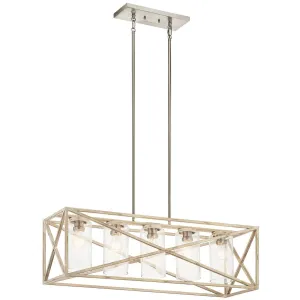 Moorgate 36 in. 5 Lights Pendant Light White finish