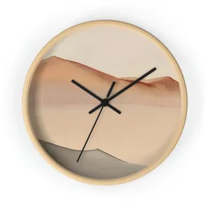 Moroccan Desert Wall Clock