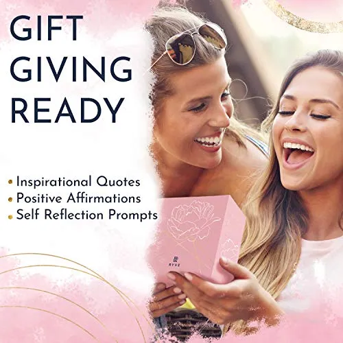 Motivational Calendar - Daily Flip Calendar with Inspirational Quotes, Pink Desk Decor