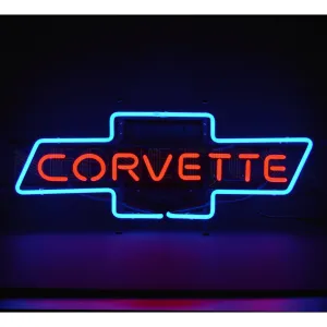Neonetics Corvette Bowtie Neon Sign