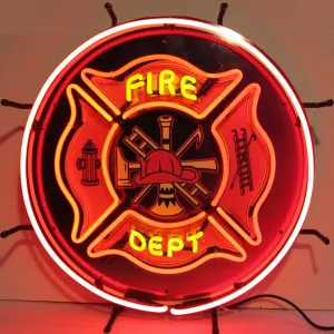 Neonetics Fire Department Neon Sign