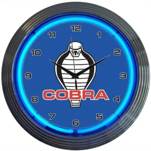 Neonetics FORD COBRA NEON CLOCK